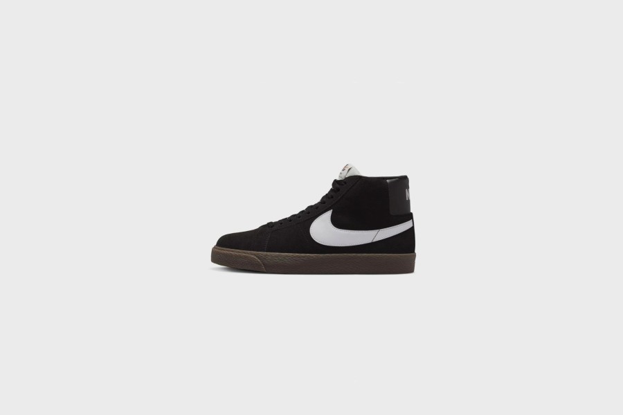 Sneakers * | Nike Sb Zoom Blazer Mid (Black/White-Black-Sail)