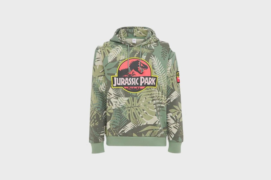 Apparel * | Reebok Jp Aop Hoodie (Vintage Green)