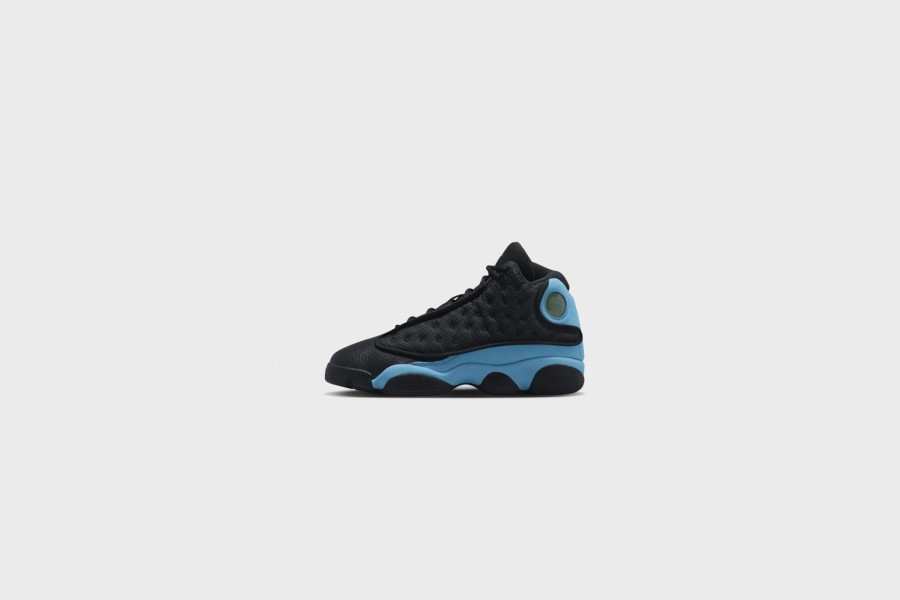 Sneakers * | Air Jordan 13 Retro (Gs) (Black/University Blue-White)