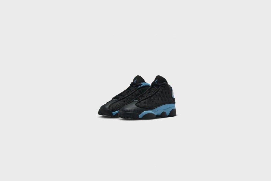 Sneakers * | Air Jordan 13 Retro (Gs) (Black/University Blue-White)