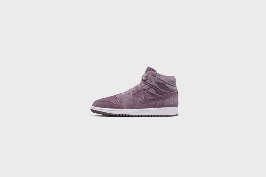 Sneakers * | Wmns Air Jordan 1 Mid Se (Purple Smoke/Purple Smoke)