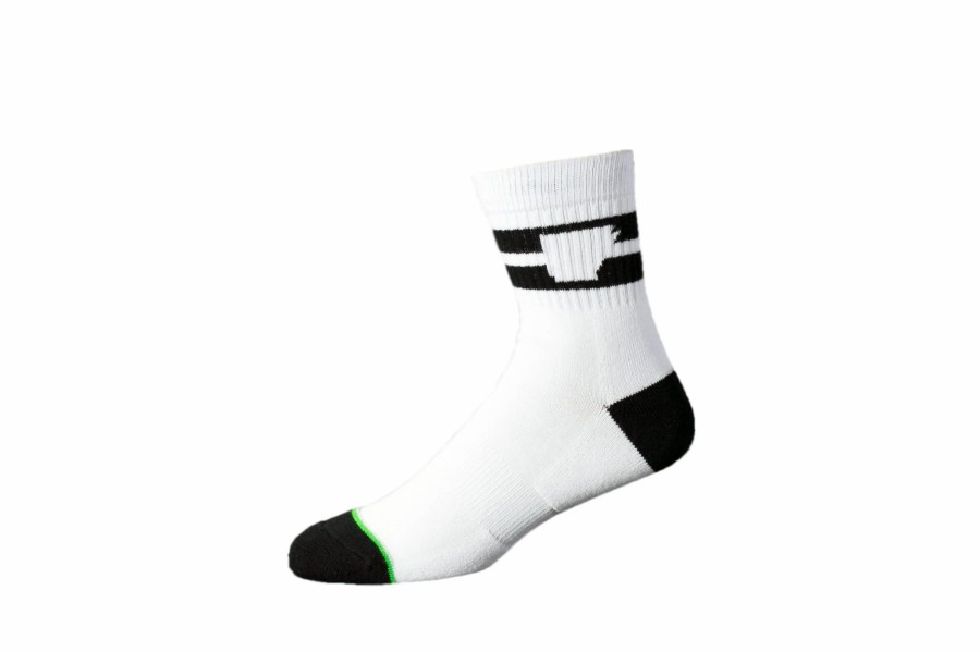 Accessories * | Arkansocks Tailgater Mid (White/Black)