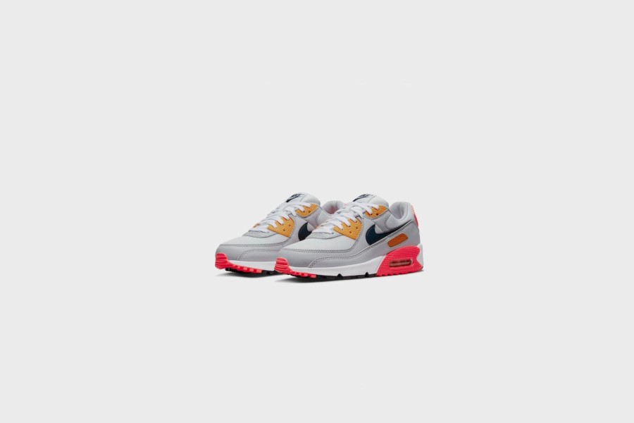 Sneakers * | Wmns Nike Air Max 90 (Pure Platinum/Armory Navy)