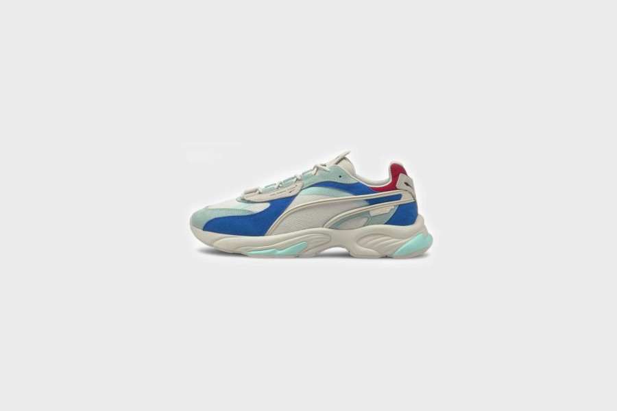 Sneakers * | Puma Rs-Connect Buck (Eggshell Blue-Persian Red)