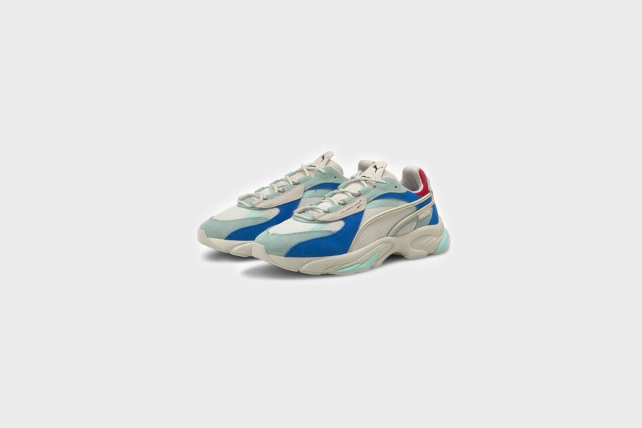 Sneakers * | Puma Rs-Connect Buck (Eggshell Blue-Persian Red)