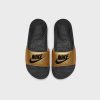 Sneakers * | Wmns Nike Benassi Jdi (Black/Black-Metallic Gold)