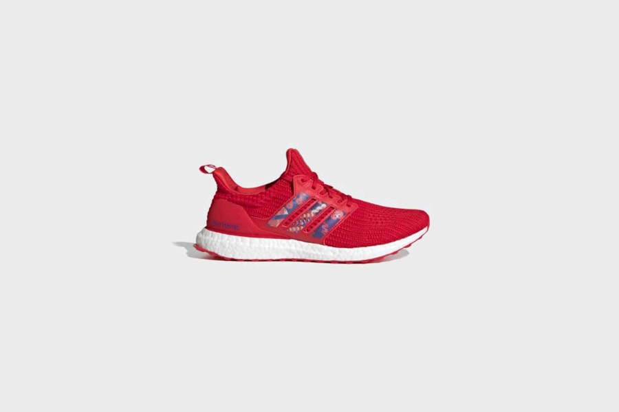 Sneakers * | Adidas Ultraboost Dna (Scarlet/Collegiate Purple/Cloud White)