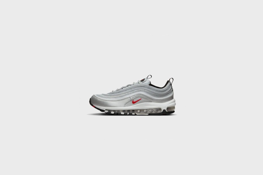 Sneakers * | Wmns Nike Air Max 97 Og (Metallic Silver/Varsity Red)