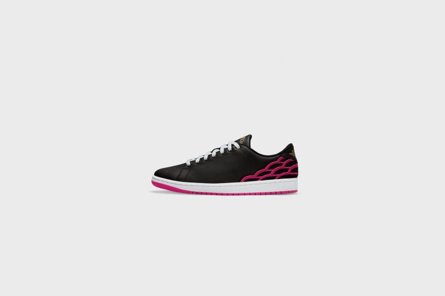 Sneakers * | Air Jordan 1 Centre Court (Black/Mystic Hibiscus-White)