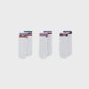 Accessories * | Nike Everyday Essential Ankle Socks (3 Pairs) (Black/Black/Game Royal/University Red)