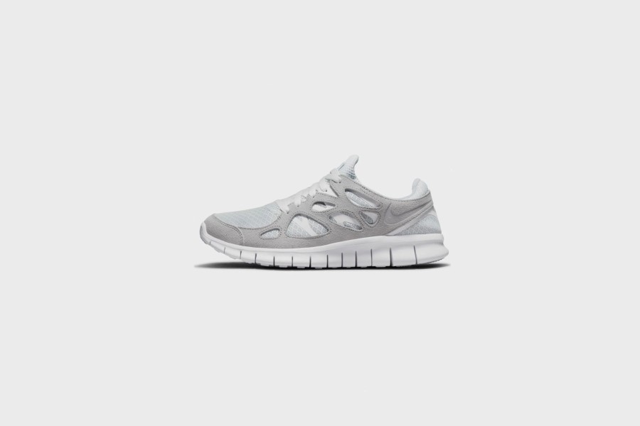 Sneakers * | Nike Free Run 2 (Wolf Grey/Pure Platinum-White)