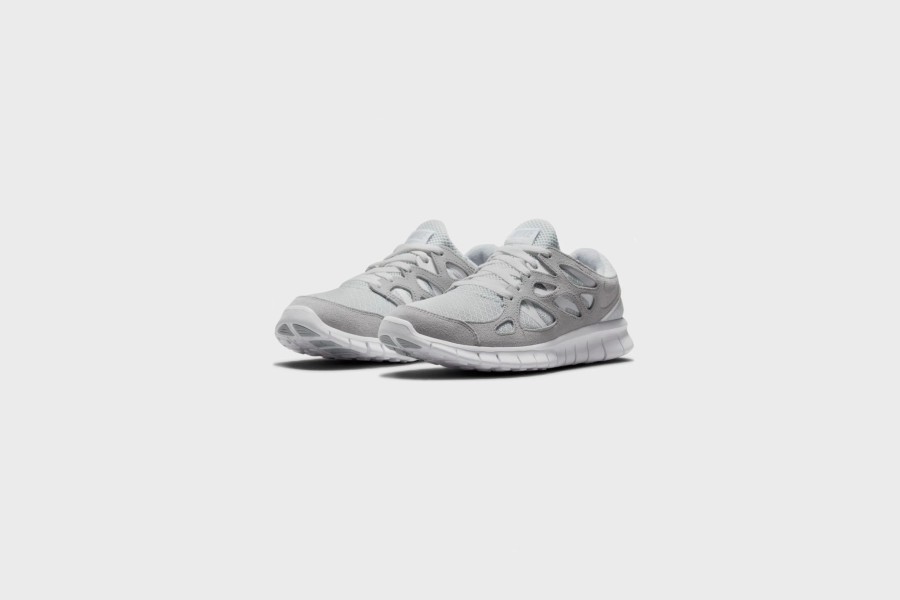 Sneakers * | Nike Free Run 2 (Wolf Grey/Pure Platinum-White)