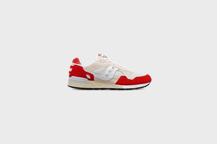 Sneakers * | Saucony Shadow 5000 (White/Red)