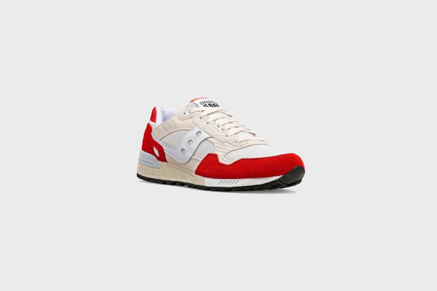 Sneakers * | Saucony Shadow 5000 (White/Red)