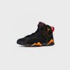 Sneakers * | Air Jordan Retro 7 Bg (Black/Citrus-Varsity Red)