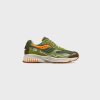 Sneakers * | Saucony 3D Grid Hurricane Tortoise (Green/Orange)