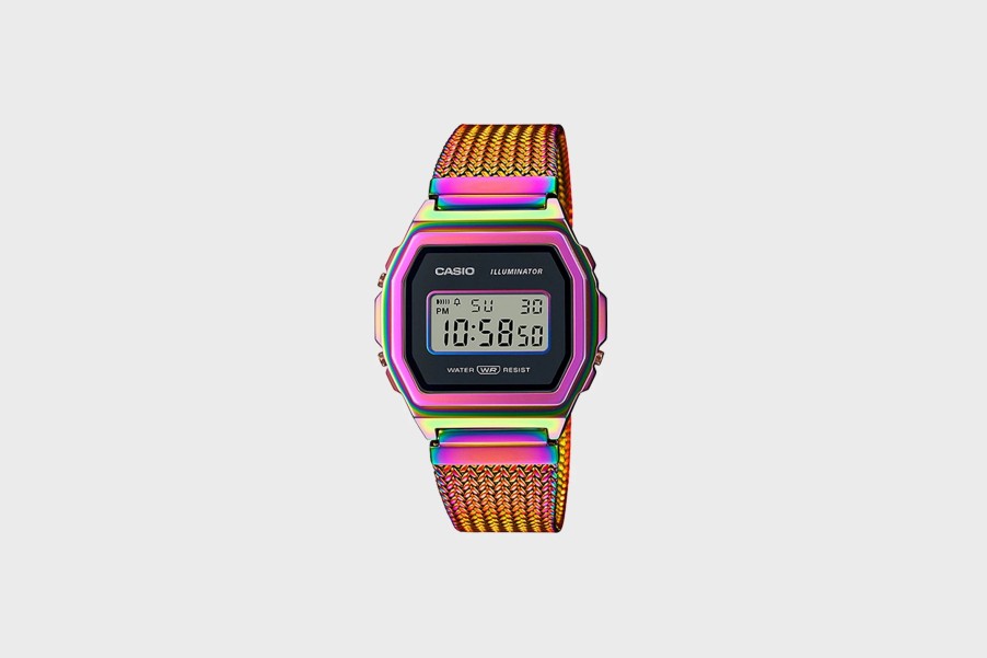 Accessories * | Casio Vintage Collection A1000Prw-1 (Pink Rainbow)