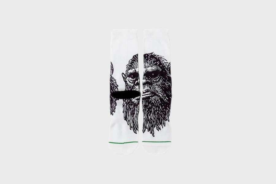 Accessories * | Arkansocks Mugshot (White/Black)