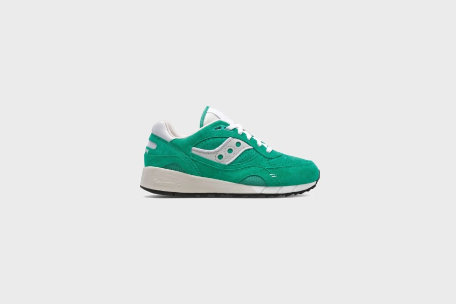 Sneakers * | Saucony Shadow 6000 Full Suede (Green Vert)