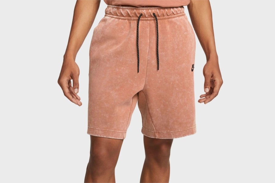 Apparel * | Nike Tech Fleece Wash Shorts (Mineral Clay)