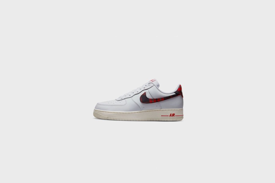 Sneakers * | Nike Air Force 1 '07 Lv8 (White/University Red)