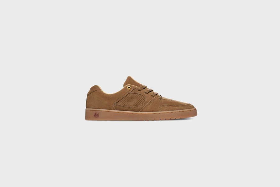 Sneakers * | Es Es Accel Slim (Brown/Gum)