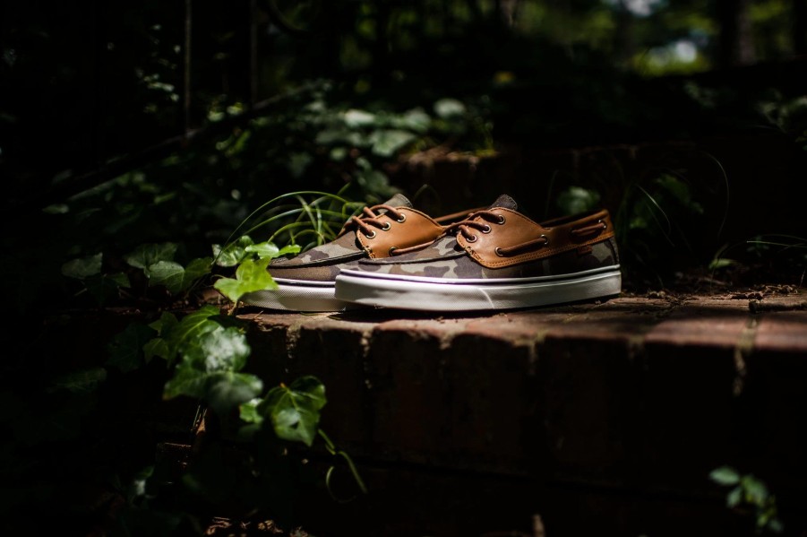 Sneakers * | Vans Chauffeur Sf (Cl Duck Camo/Brown)