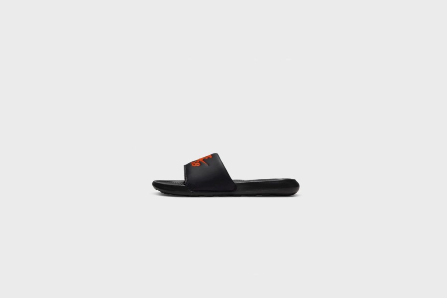 Sneakers * | Nike Sb Victori One Slide (Black/Team Orange-Black)