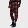 Apparel * | Jordan Essential Holiday Fleece Sweatpants (Fire Red/Dark Driftwood)