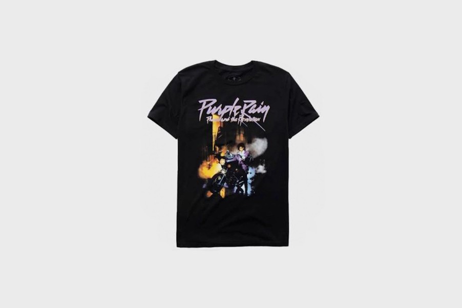 Apparel * | The Rivals Group Prince And The Revolution Purple Rain T-Shirt (Black)