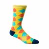 Accessories * | Arkansocks Argyle State Of Mind (Banana/Arctic-Denim)