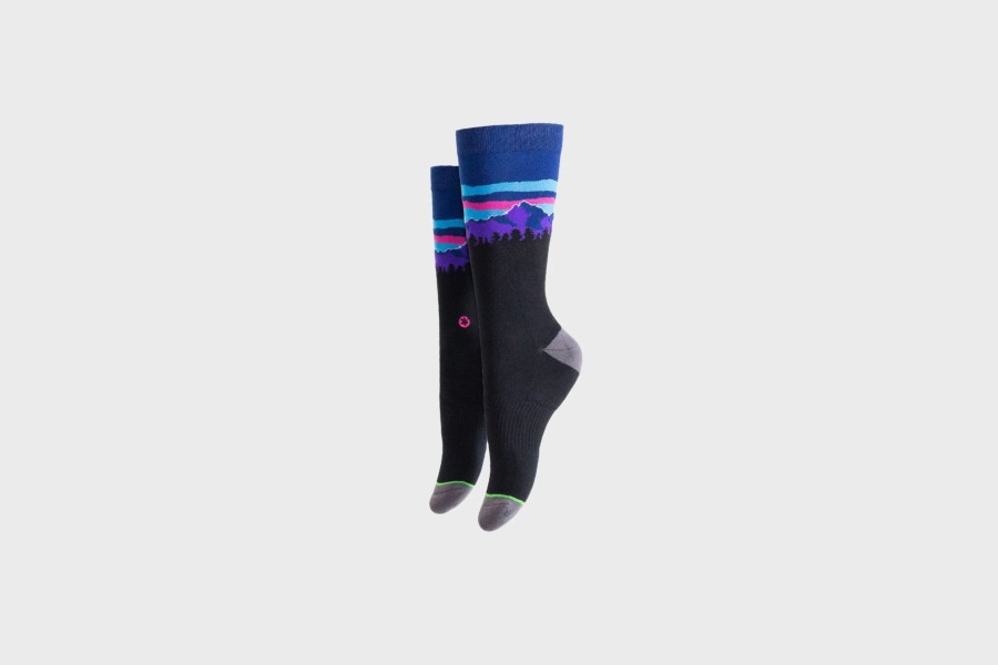 Accessories * | Arkansocks Pinnacle View (Black/Violet)