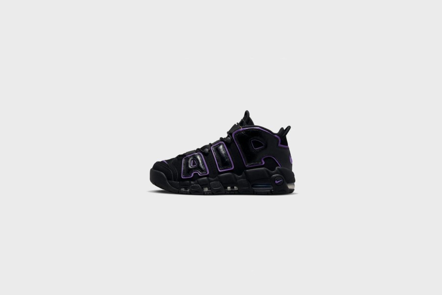 Sneakers * | Nike Air More Uptempo '96 (Black/Action Grape-Black)