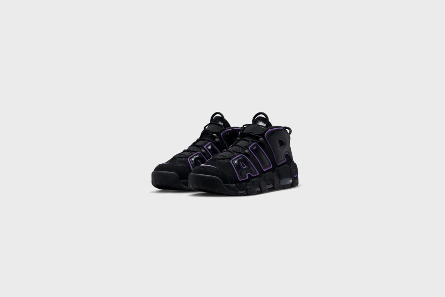 Sneakers * | Nike Air More Uptempo '96 (Black/Action Grape-Black)