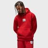 Apparel * | Jordan Essentials Fleece Hoodie (Fire Red/Fire Red)