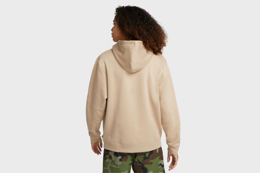 Apparel * | Nike Sb Icon Pullover Hoodie (Khaki/Black)