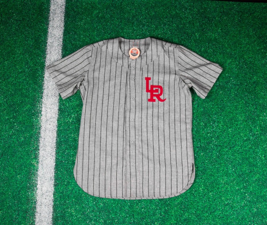 Apparel * | Rock City Kicks Rck X Ebbets Lr Homage Jersey (Gray/Navy-Red)