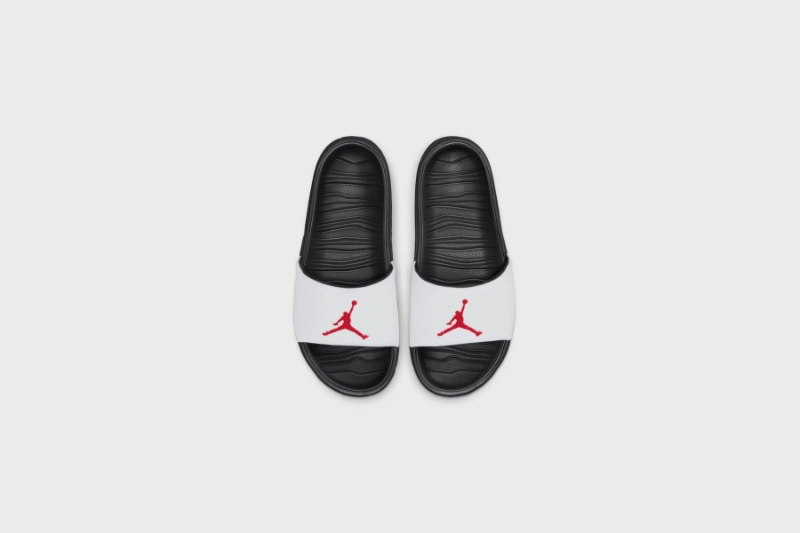 Sneakers * | Jordan Break Slide (Black/University Red-White)