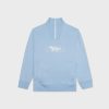 Apparel * | Puma X Mk 1/2 Zip Ft Sweater (Chambray Blue)