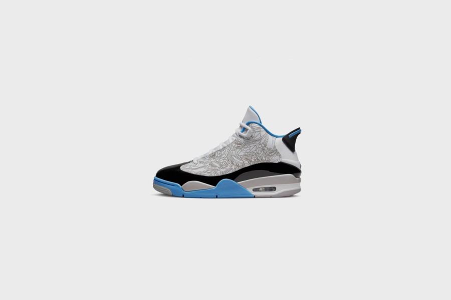 Sneakers * | Air Jordan Dub Zero (White/University Blue-Black)