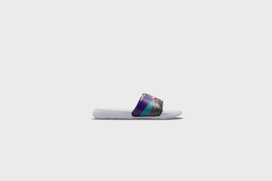 Sneakers * | Wmns Nike Victori One Slide Print (White/Habanero Red-Black)