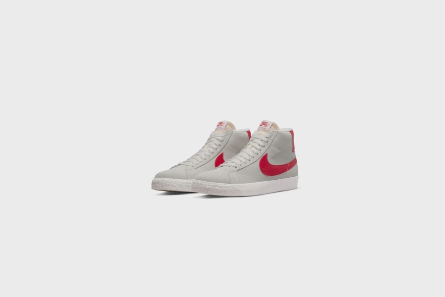 Sneakers * | Nike Sb Zoom Blazer Mid (Summit White/University Red)