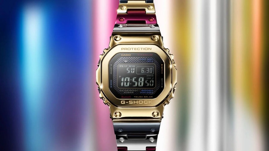 Accessories * | Casio G-Shock Gmwb5000Tr-9 (Gold/Multi)