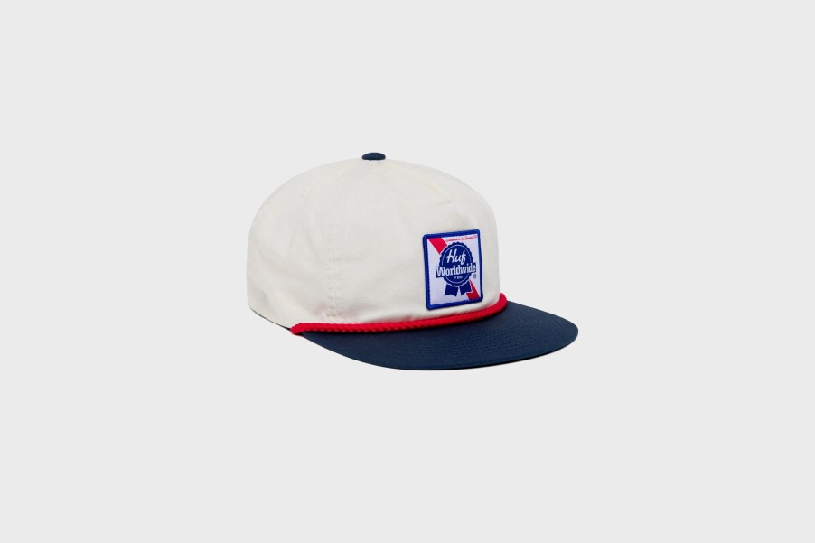 Headwear * | Huf X Pbr Snapback (Natural)