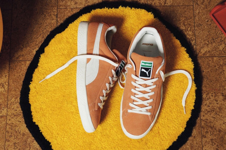 Sneakers * | Puma Basket Vtg Butter Goods (Rooibos Tea-Whisper White)