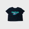 Apparel * | Wmns Reebok Classic Crop Top (Black)