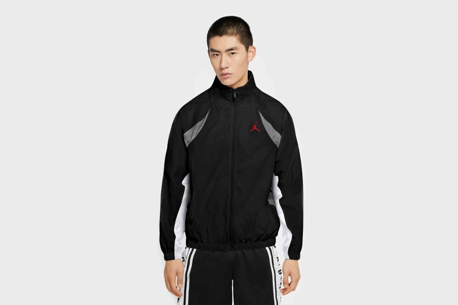 Apparel * | Jordan Legacy Jacket (Black/Red)