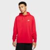 Apparel * | Nike Nsw Club Hoodie (Red)