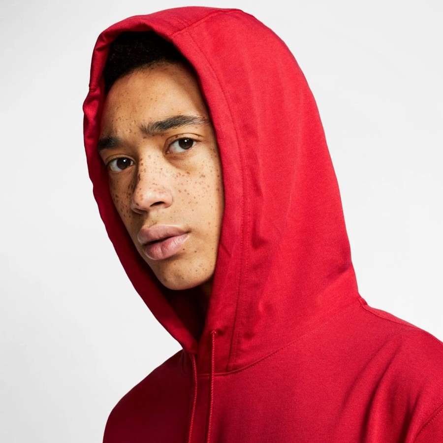 Apparel * | Nike Nsw Club Hoodie (Red)