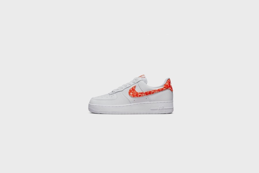 Sneakers * | Wmns Nike Air Force 1 '07 Ess (White/Rush Orange-White)